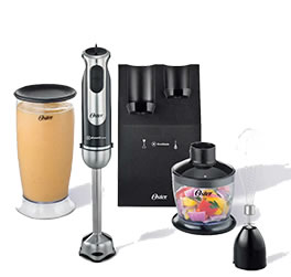 BATIDORA DE MANO MIXER 2800 KIT NEGRA